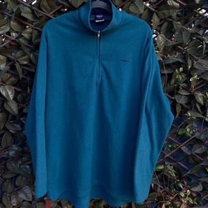 Men's Patagonia Green Half Zip